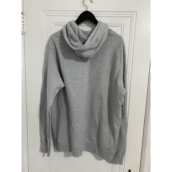 NWOT Nebraska Cornhuskers Gray Hoodie Sweatshirt Size L - Picture 5 of 5